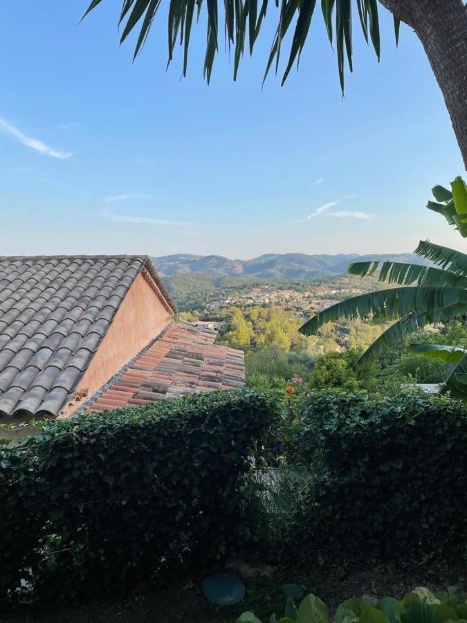 Charmant Rez De Villa En Provence Le Tignet Exterior foto