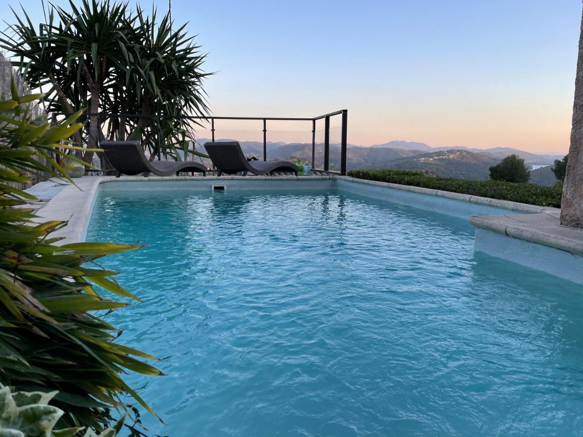 Charmant Rez De Villa En Provence Le Tignet Exterior foto