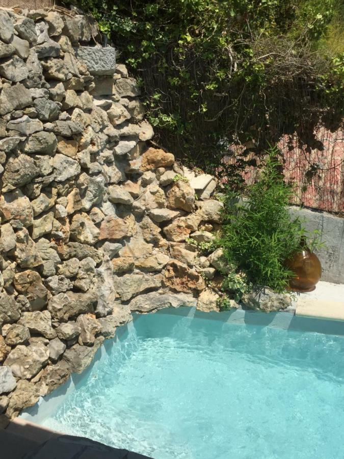 Charmant Rez De Villa En Provence Le Tignet Exterior foto